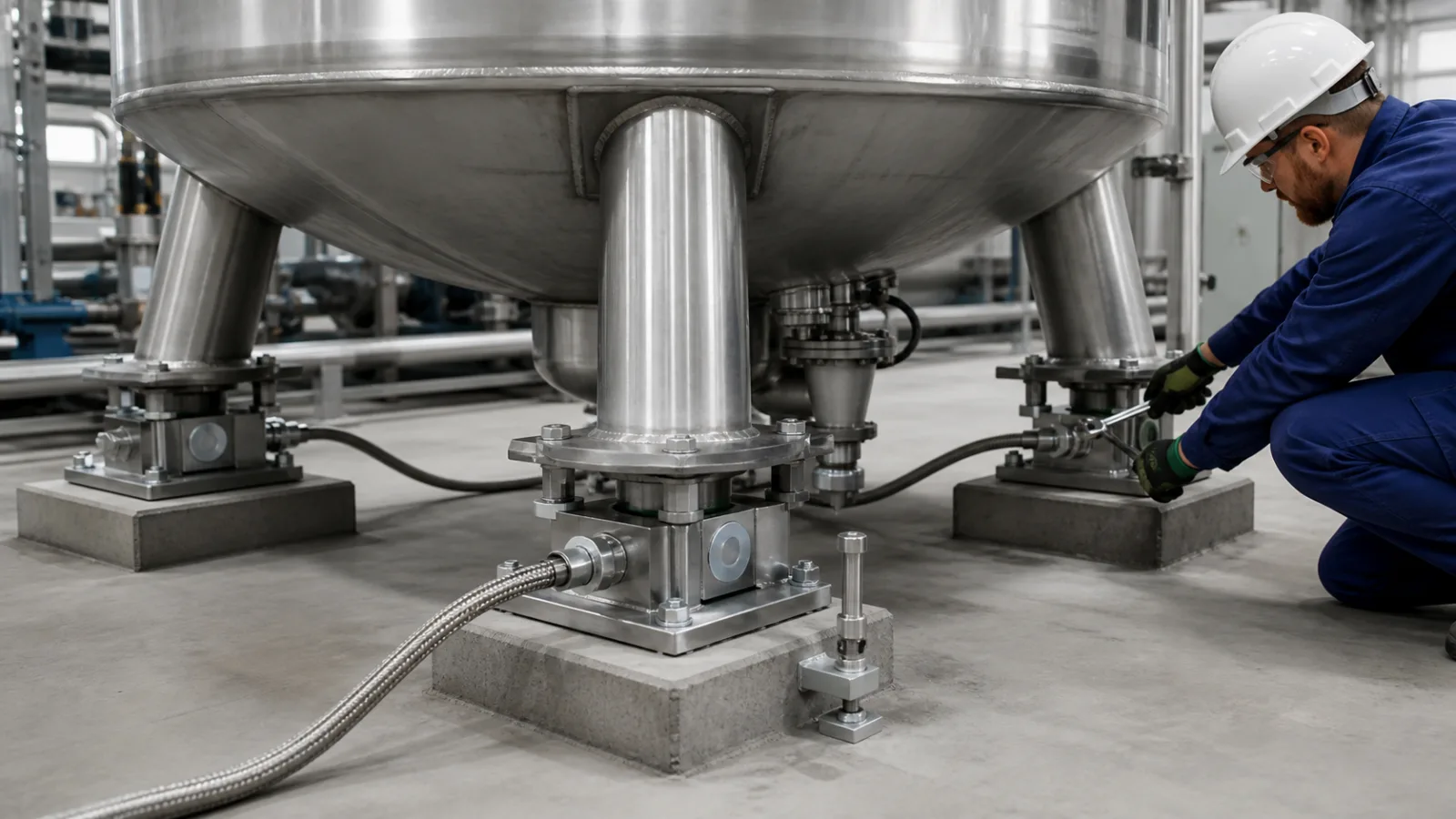 Weigh Module Installation: Load Paths, Flexible Connections and Calibration