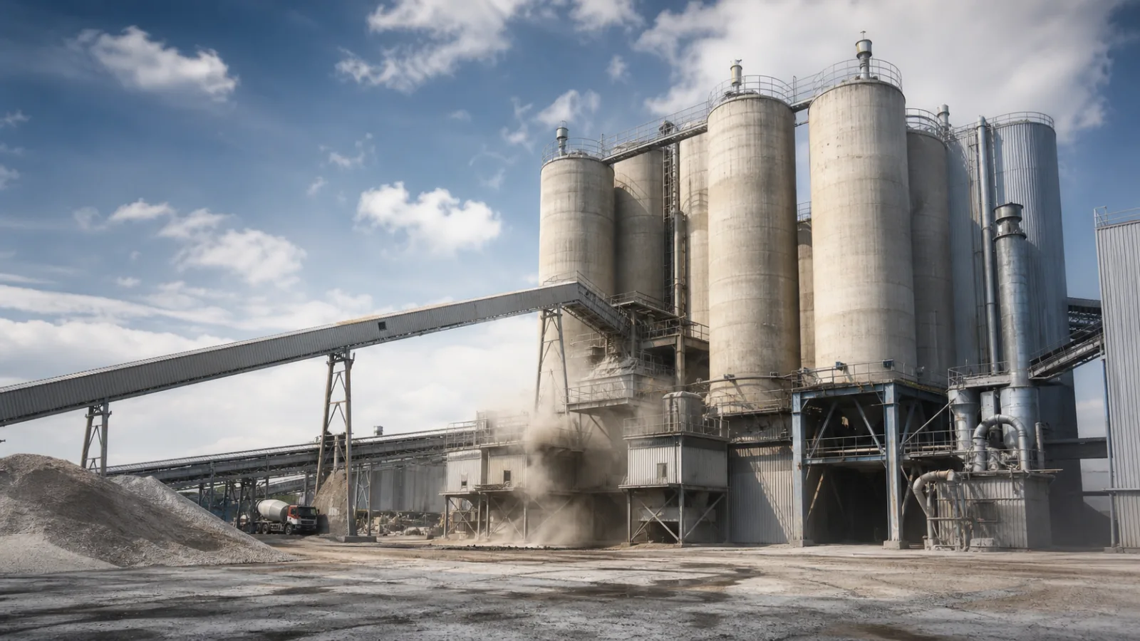 Cement and Building Materials: Reliable Measurement in Dusty, High-Temperature Silos