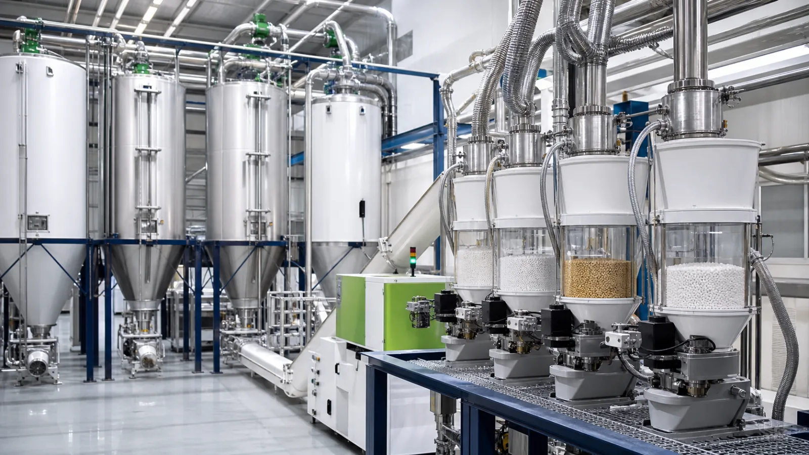 Plastics and Rubber: Inventory and Batching of Pellets, Powders and Additives