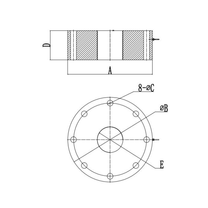 MV-LC0020 Spoke-Type Load Cell