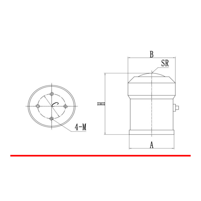 MV-LC0022 Compression Column Load Cell