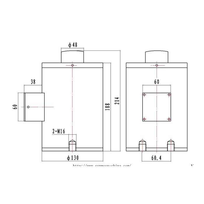 MV-LC0027 Compression Column Load Cell
