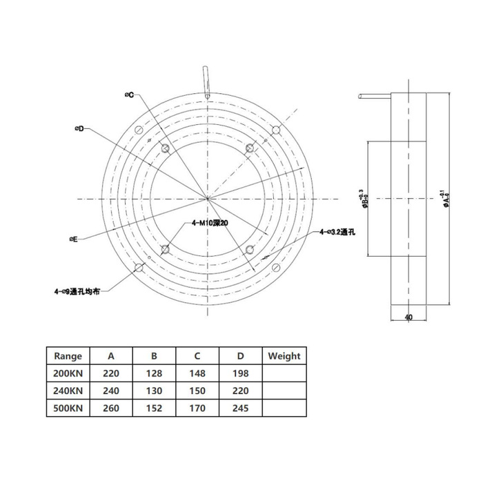 MV-LC0034 Spoke-Type Load Cell