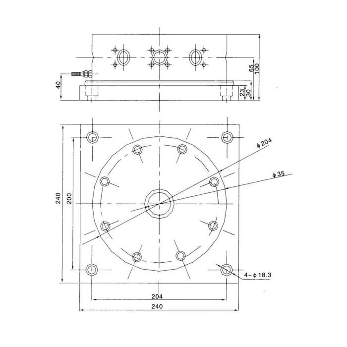 MV-LC0037 Compression Load Cell