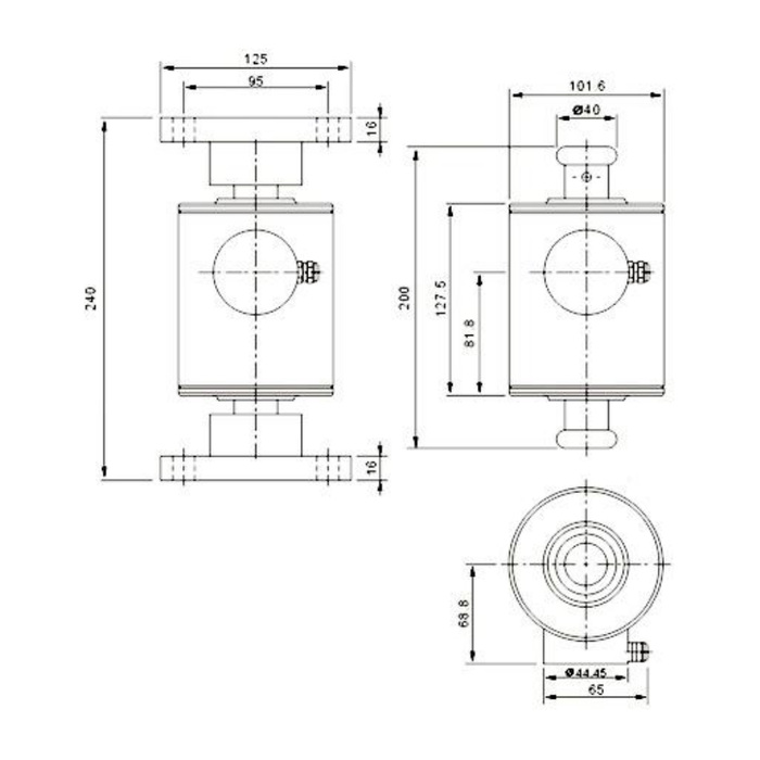 MV-LC0042 Heavy Duty Column Load Cell