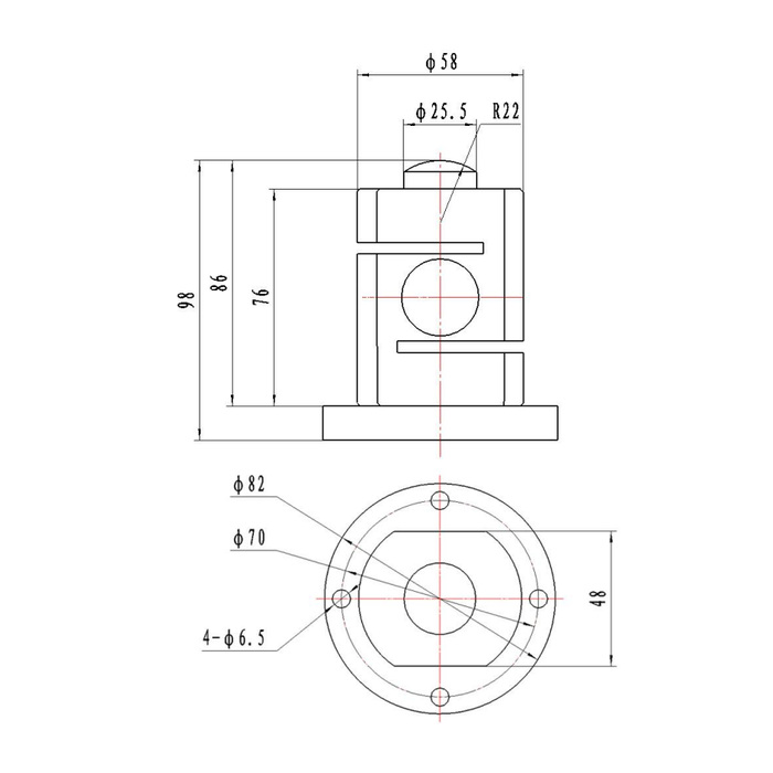 MV-LC0043 Heavy Duty Column Load Cell