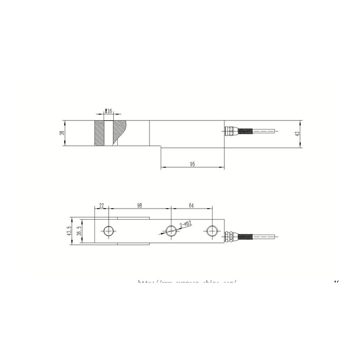 MV-LC0051 Cantilever Beam Load Cell