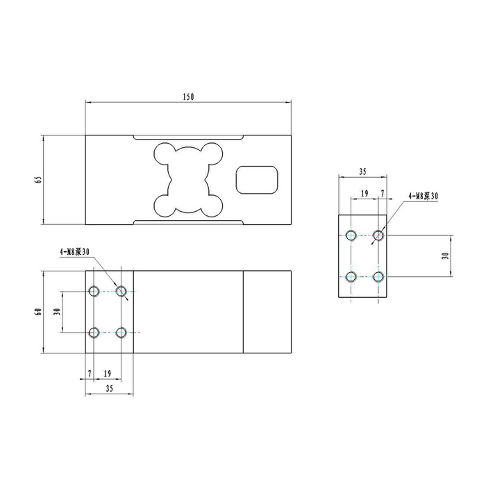 MV-LC0054 Cantilever Beam Load Cell