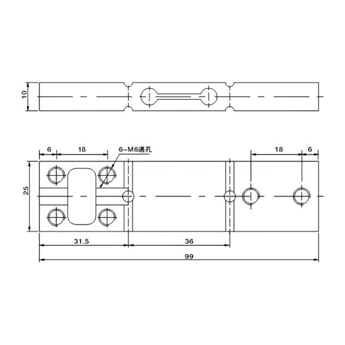 MV-LC0057 Cantilever Beam Load Cell