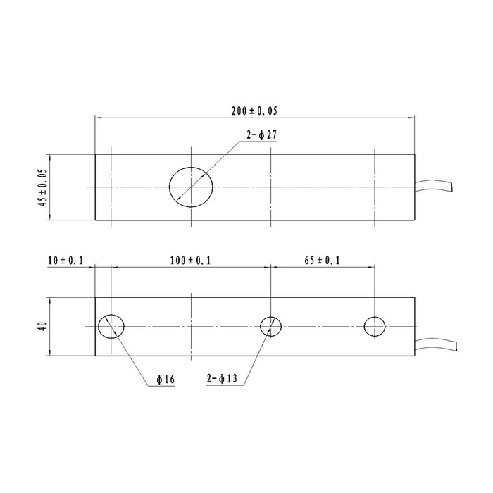 MV-LC0060 Cantilever Beam Load Cell