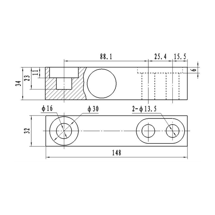 MV-LC0061 Cantilever Beam Load Cell