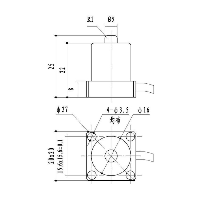 MV-LC0069 Miniature Load Cell